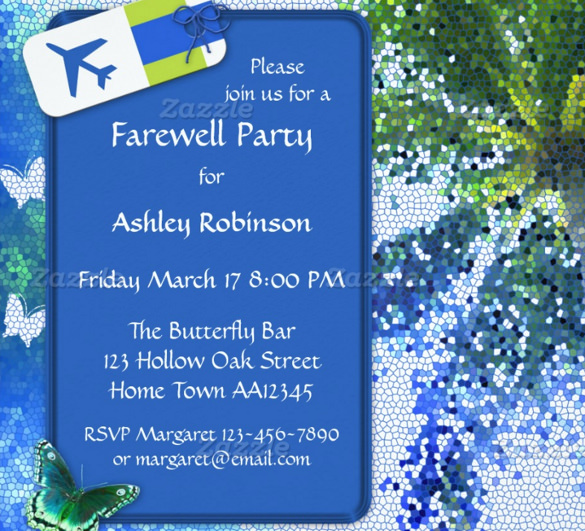 Farewell party program format